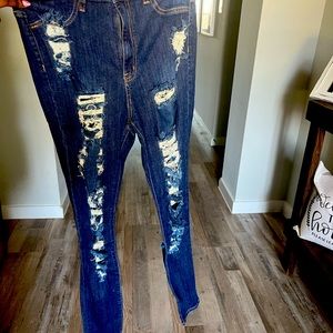 Distressed Jeans